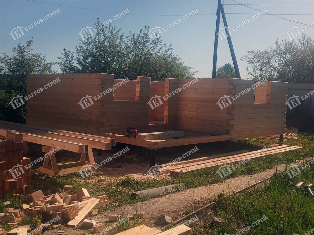 Дом из бруса 6х6 Светояр, Тверская обл. Конаковский район. д. Вараксино
