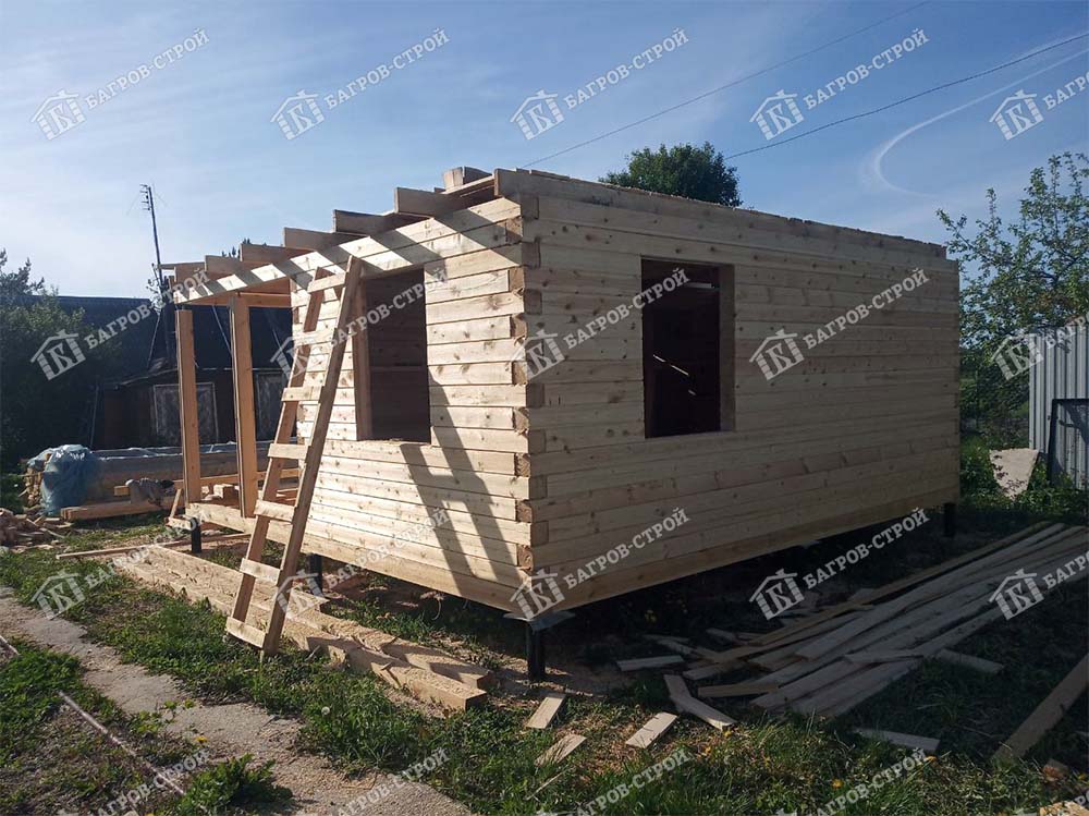 Дом из бруса 6х6 Светояр, Тверская обл. Конаковский район. д. Вараксино