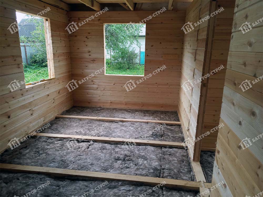 Дом из бруса 6х6 Светояр, Тверская обл. Конаковский район. д. Вараксино