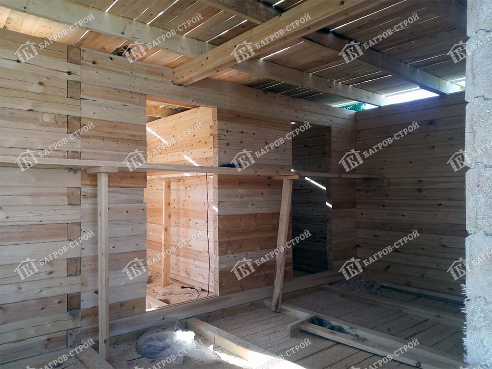 Дом из бруса 6х6 Светояр, Тверская обл. Конаковский район. д. Вараксино