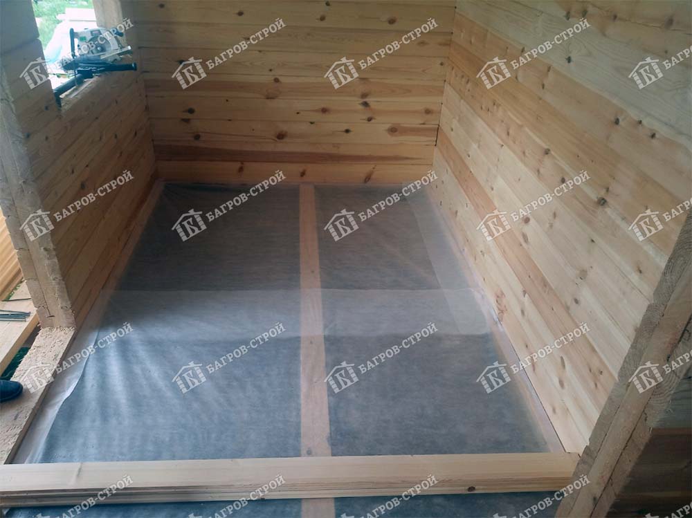 Дом из бруса 6х6 Светояр, Тверская обл. Конаковский район. д. Вараксино