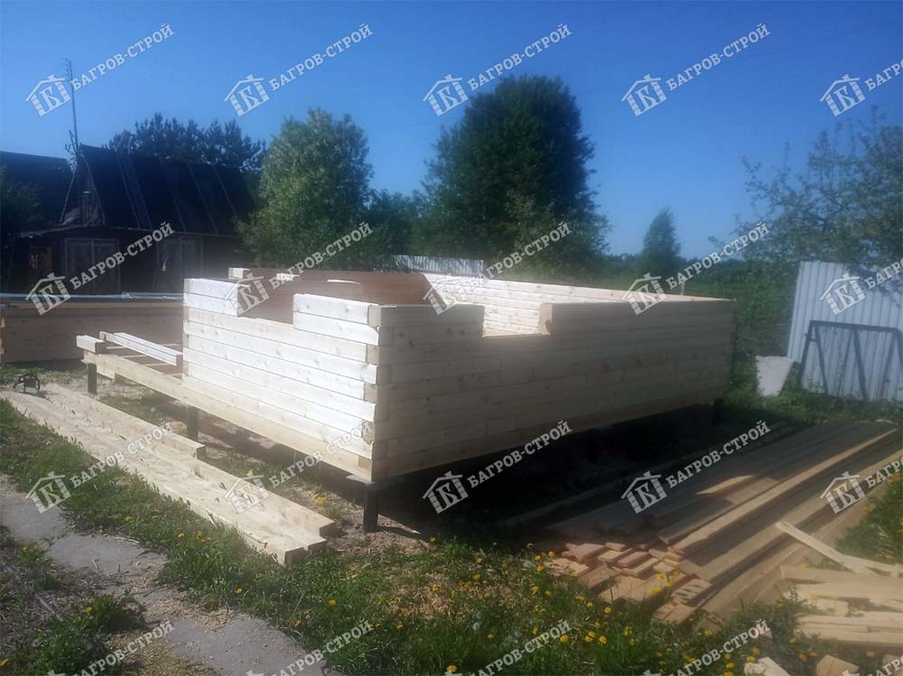Дом из бруса 6х6 Светояр, Тверская обл. Конаковский район. д. Вараксино