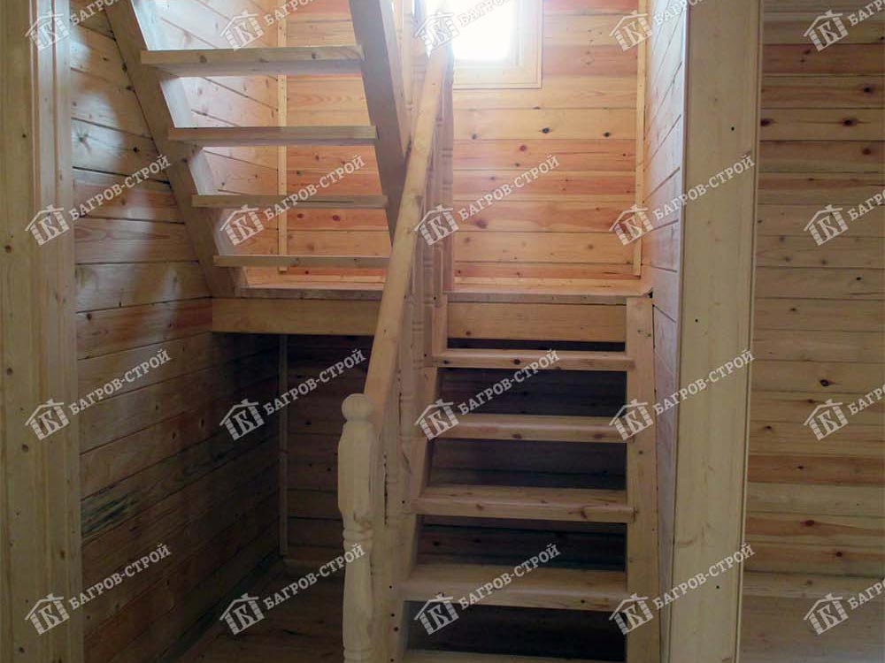 Дом из бруса 10х8 Гвидон, Московская обл., Дмитровский р-н, с. Ивановское
