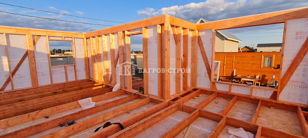Каркасный дом 7х7,5 Кир, Московская область