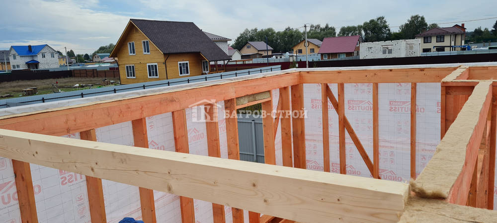 Каркасный дом 7х7,5 Кир, Московская область