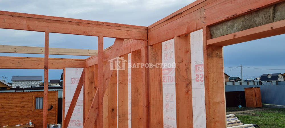 Каркасный дом 7х7,5 Кир, Московская область