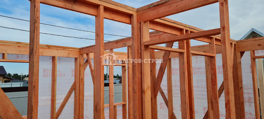 Каркасный дом 7х7,5 Кир, Московская область