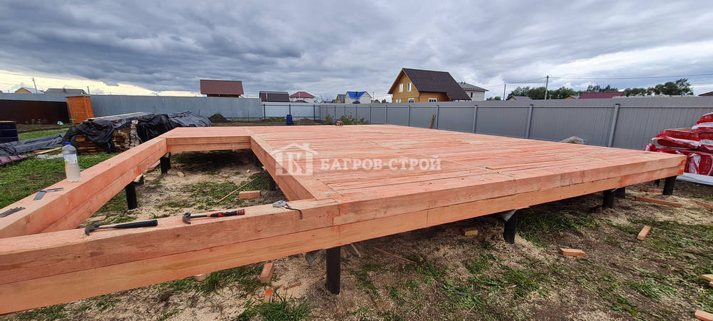 Каркасный дом 7х7,5 Кир, Московская область