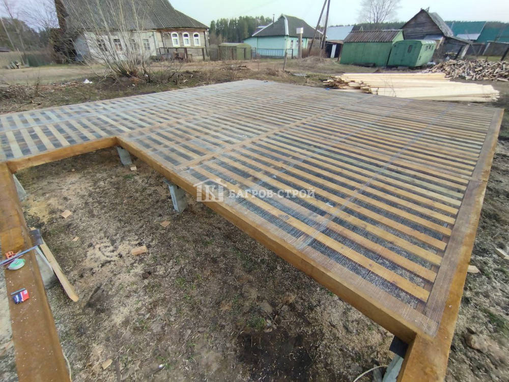 Каркасный дом 9х9 Никифор, Тверская обл. Бологовский район