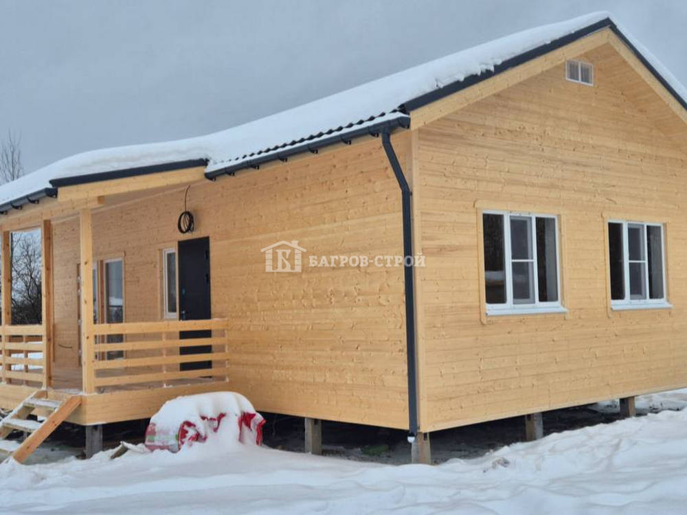 Каркасный дом 6х11м Адриан, Московская область, Истринский район