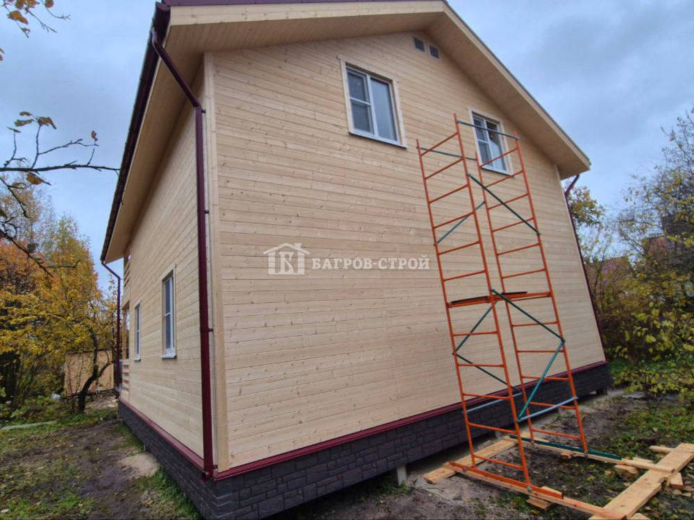 Каркасный дом 8х10, Ленинградская обл. Красносельский район