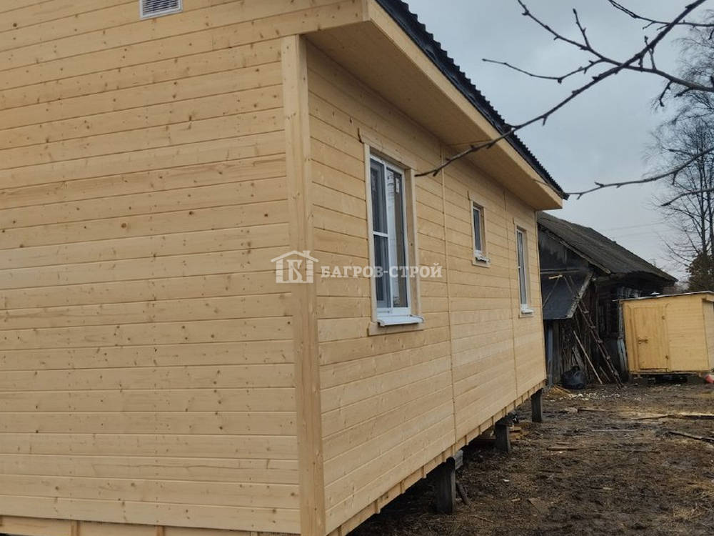 Каркасный дом 6х9, Тверская область, Калининский район.